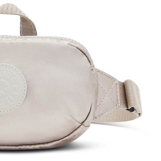 Cangurera Kipling Alys Metallic Beige | MX 1000QM